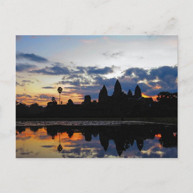 Postale Lever de soleil à Angkor Wat, Cambodge - Carte pos (Devant)