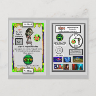 Postale Ligee Présente la Carte à Collectionner de Livermo