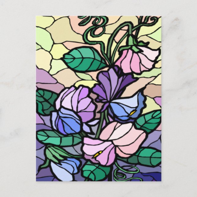 Postale Lit De Verre Tiré De La Carte Poste De Champ (Devant)