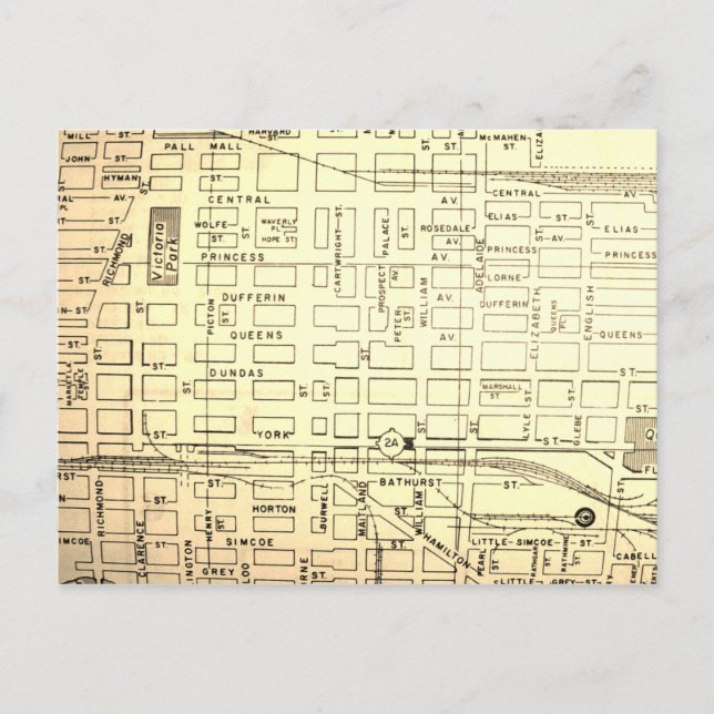 Postale London, Ontario, Canada Carte Vintage (Devant)