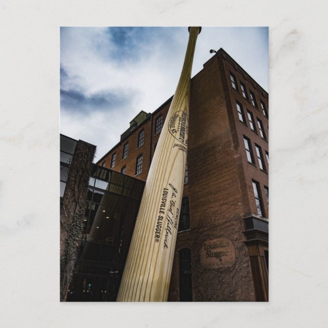 Postale LOUISVILLE KENTUCKY GIANT BASEBALL BAT Carte posta (Devant)