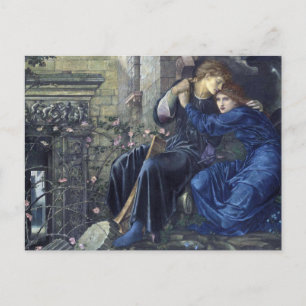 Postale Love Among the Ruins, Edward Burne-Jones Carte pos