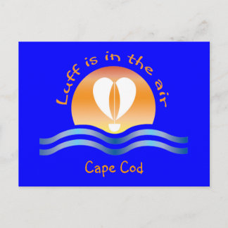 Postale Luffers Sunset_Luff dans l'air Cape Cod carte post