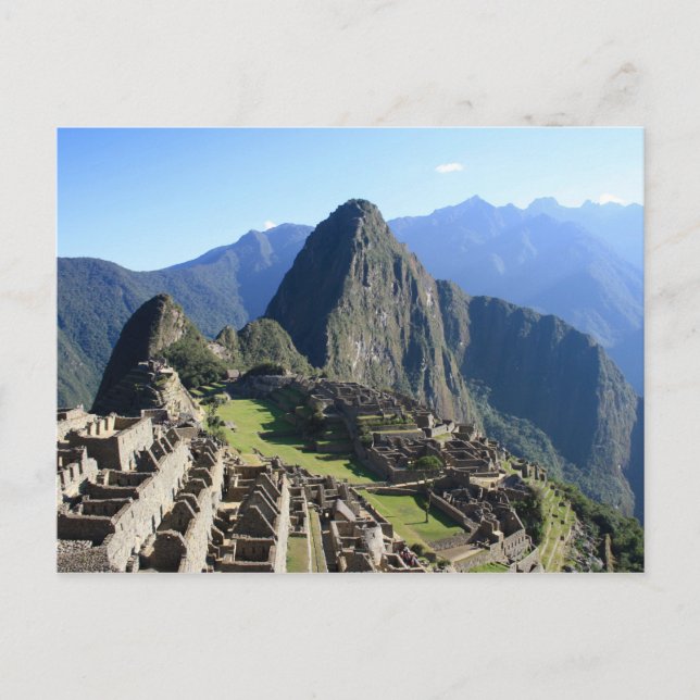 Postale Machu Picchu Pérou Jeu de Baby Shower Carte Postal (Devant)