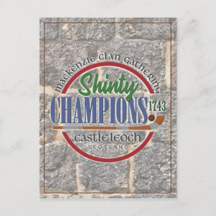 Postale MacKenzie Rassembler Shinty Outlandish Carte posta