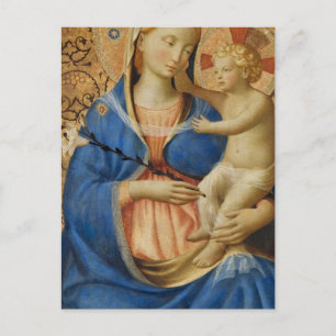 Postale Madonna de l'humilité par Fra Angelico Carte posta