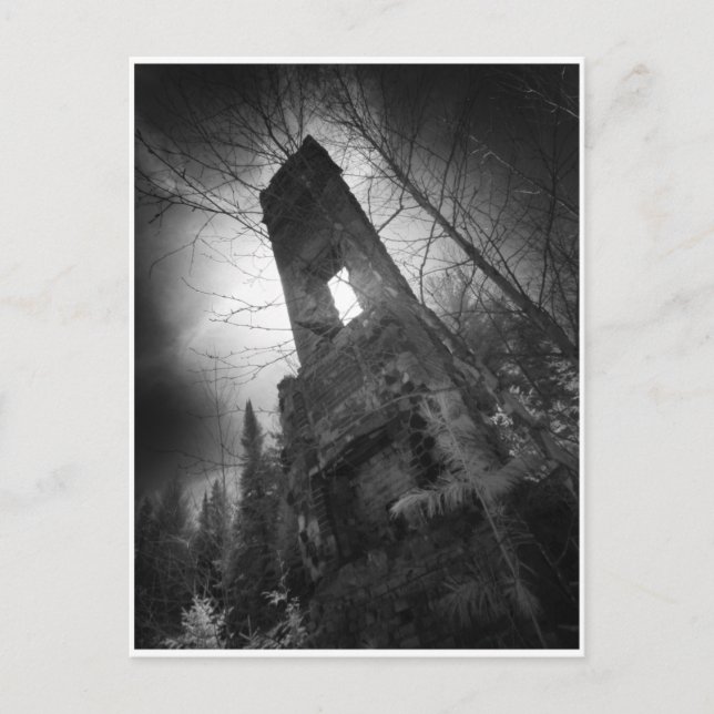 Postale Maison des secrets, carte du Cabinet (Devant)