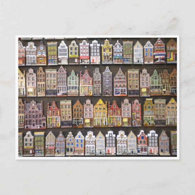 Postale Maisons carte de voeux (Devant)