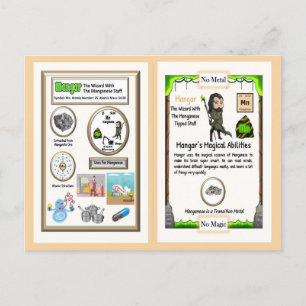 Postale Mangar - Carte de commerce de manganèse