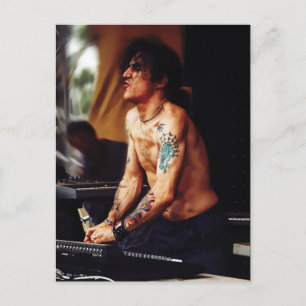 Postale Manger Statique @ Rainbow Serpent Festival Carte p