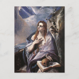 Postale Marie Madeleine en pénitence par El Greco Carte po