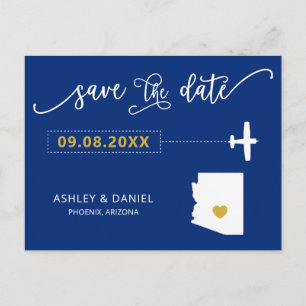 Postale Marine Arizona Mariage Enregistrer la carte postal