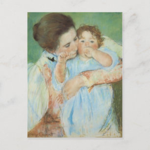 Postale Mary Cassatt Carte de fête des mères et des enfant