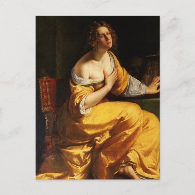 Postale Mary Magdalene par Artemisia Gentileschi Carte pos (Devant)