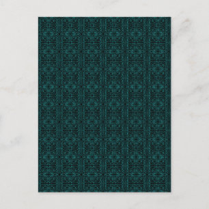 Postale Maze turquoise par Mark Edward Westerfield Carte p