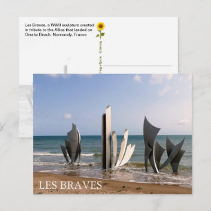 Postale Mémorial des Braves, Normandie, France - carte pos