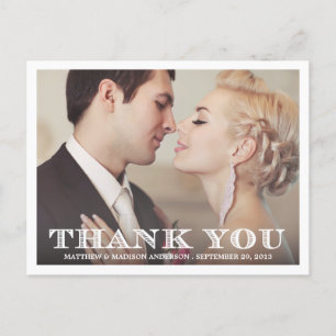 POSTALE MERCI FORMEL CARTE POST MERCI MARIAGE