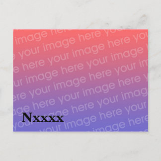 Postale Modèle de carte radio amateur