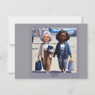 Postale Mon Carte pour notes de nid vide