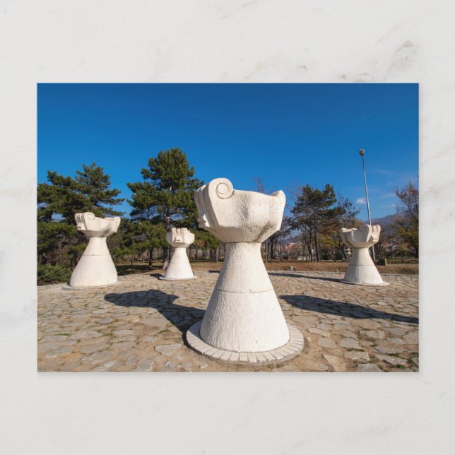 Postale Monte des non battus, Prilep, Macédoine Carte post (Devant)