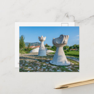 Postale Monticule des Invaincus, Prilep, Macédoine Carte P