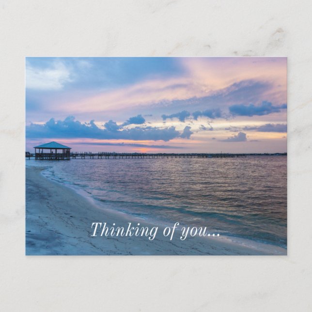 Postale Navarre Père Noël Rosa Sunset Penser À Vous Carte  (Devant)