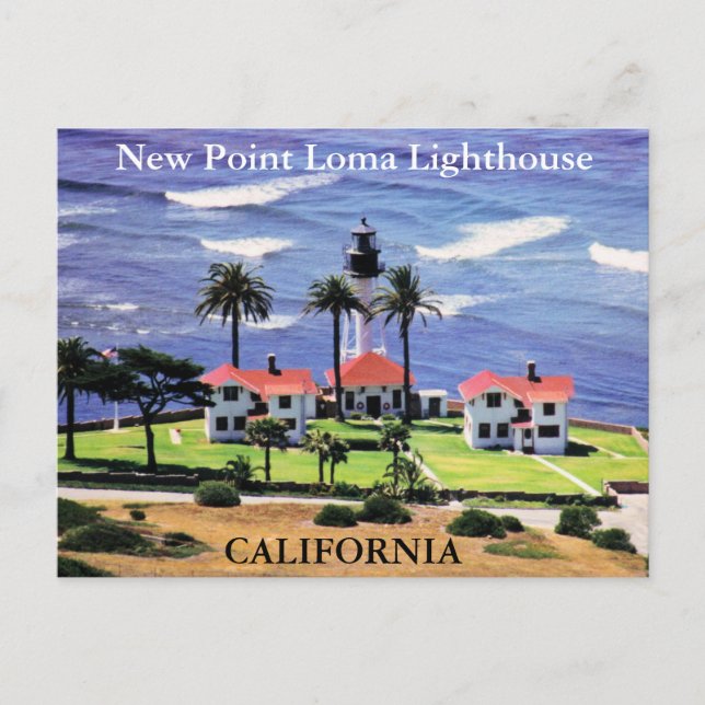 Postale New Point Loma Lighthouse, Californie Carte postal (Devant)