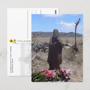 Postale Notre-Dame de Guadalupe Roadside Shrine - carte po