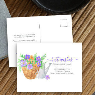Postale Notre Nouvelle Adresse Carte de Déménagement de Pl