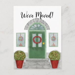 Postale Nous avons déménagé ! Carte de Noël pour la maison