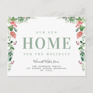 Postale Nouvelle Accueil fêtes de Noël faire-part Carte po