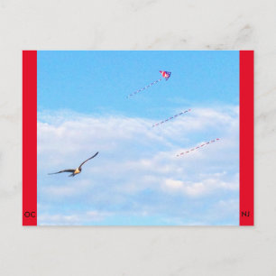 Postale Ocean City, New Jersey Carte Postale-Vol