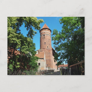 Postale Olsztyn Château médiéval gothique II - carte posta