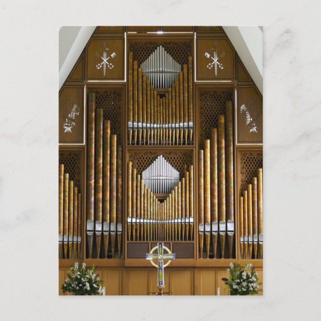 Postale Orgue de l'église St Stephen, Seattle, carte posta (Devant)