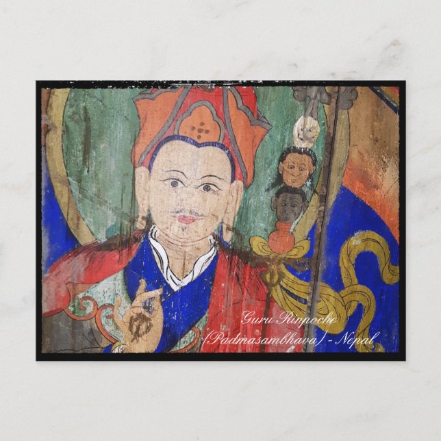 Postale Padmasambhava, Guru du Tibet - Himalayas Carte pos (Devant)
