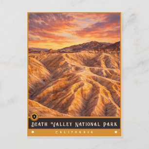 Postale Parc national de la vallée de la Mort   Carte post