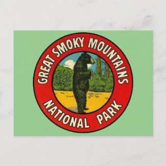 Postale Parc national des Great Smoky Mountains - Carte po
