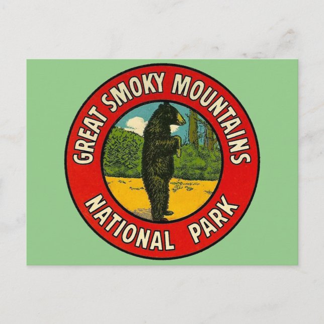 Postale Parc national des Great Smoky Mountains - Carte po (Devant)