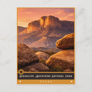 Postale Parc national des montagnes Guadalupe   Carte post