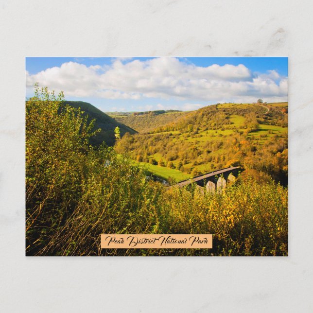 Postale Parc national du district de Peak, UK Carte postal (Devant)