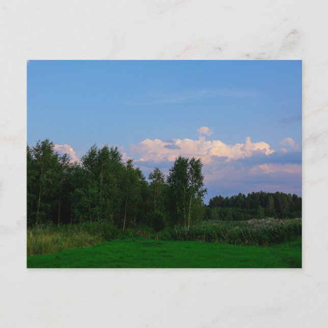 Postale Paysage de la nature Scène de la Biélorussie Carte (Devant)