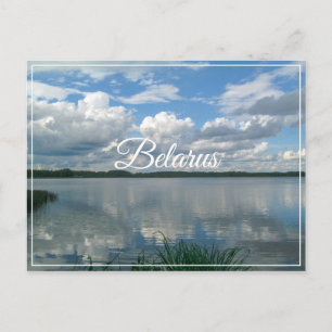 Postale Paysage naturel Paysage Lac Sky Belarus Carte post
