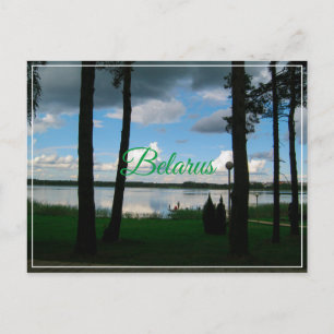 Postale Paysage naturel Paysage Lac Sky Belarus Carte post