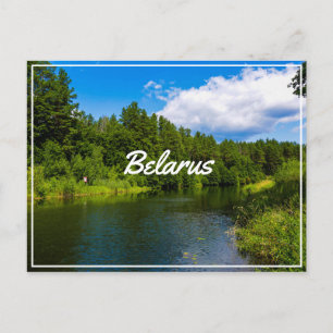 Postale Paysage naturel Paysage Lac Sky Belarus Carte post