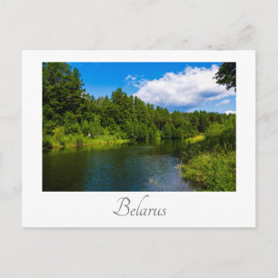 Postale Paysage naturel Paysage Lac Sky Belarus Carte post