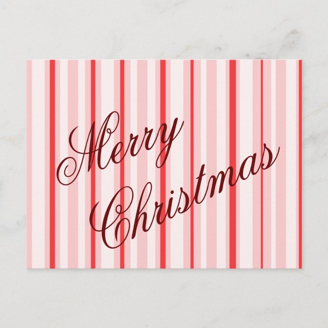 Postale Pepperment Joyeuse carte de Noël (Devant)