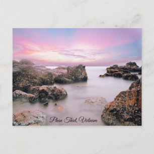 Postale Phan Thiet, port côtier du Vietnam Photo Carte pos