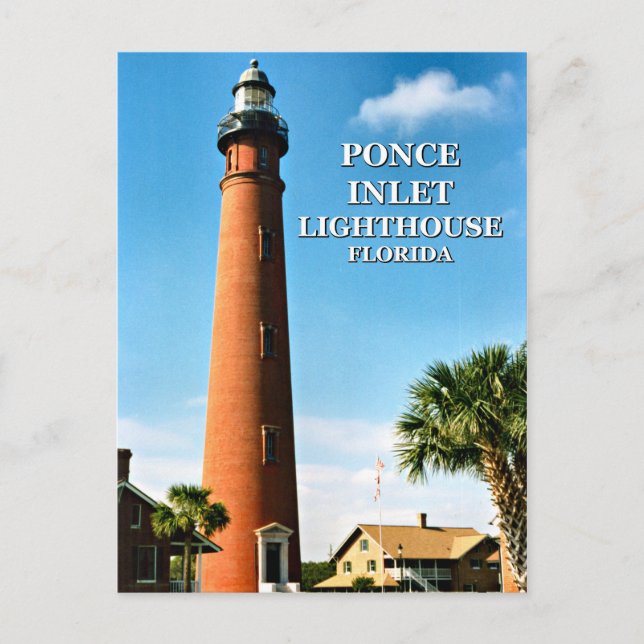Postale Phare de Ponce de Leon Inlet, Floride Carte postal (Devant)