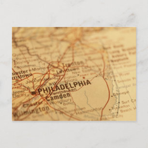 Postale Philadelphie, PA Carte Vintage