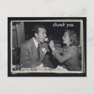 Postale Photo Carte de remerciements cadeau mariage person